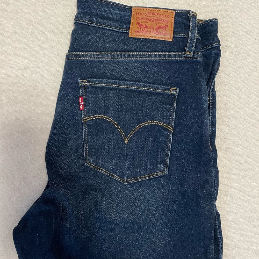 Levi Denim Jeans 721 High Rise Skinny — Size 31